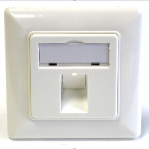 1 Port Rahmenset fuer Keystones, DIN49075