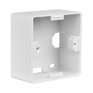 Aufputzrahmen RAL9010 reinweiss