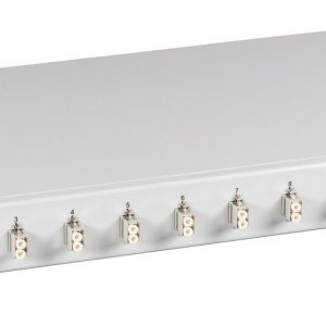 Spleißbox LC 50/125µ OM4 ausziehbar 12 Pigtails abgesetzt/6 Kuppl.