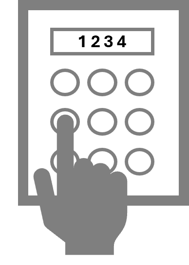 Zutritt per PIN-Code